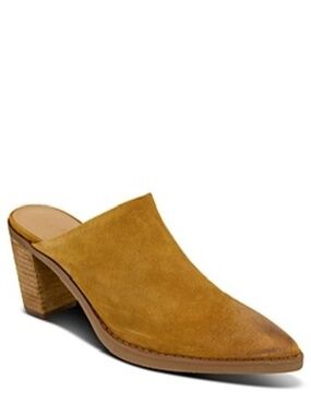 like new splendid roberta suede mule 8